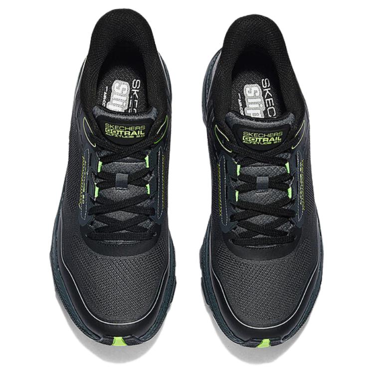 Skechers Go Run Trail Altitude 2.0 Повседневные Спортивные Удобные Универсальные Сетчатые Прочные Дышащие Поддержка Низкие Кроссовки для Бега Мужские кроссовки 220761-BKGY