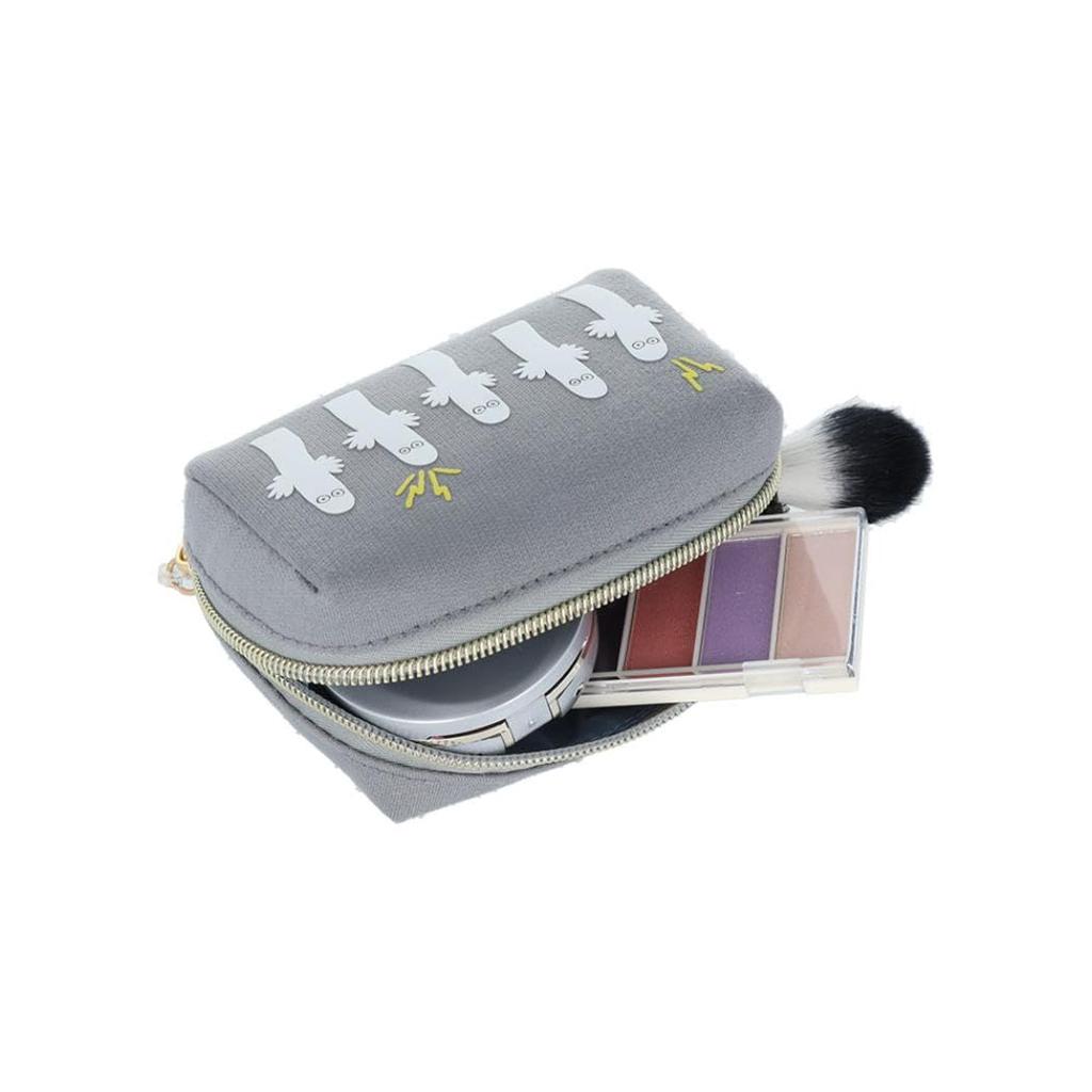 Sunstar Stationery Косметичка Мумины Дизайн с пуф-принтом Лето 2025 Хаттифаттены Серый S2336456