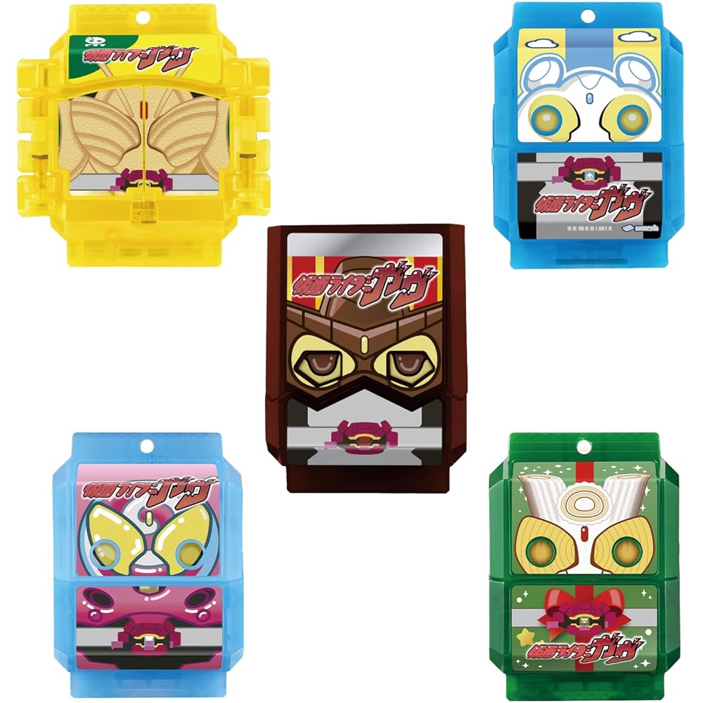 Bandai Kamen Rider Gava DX Gochizou Party Коллекционная версия 01 1 коробка из 12 фигурок