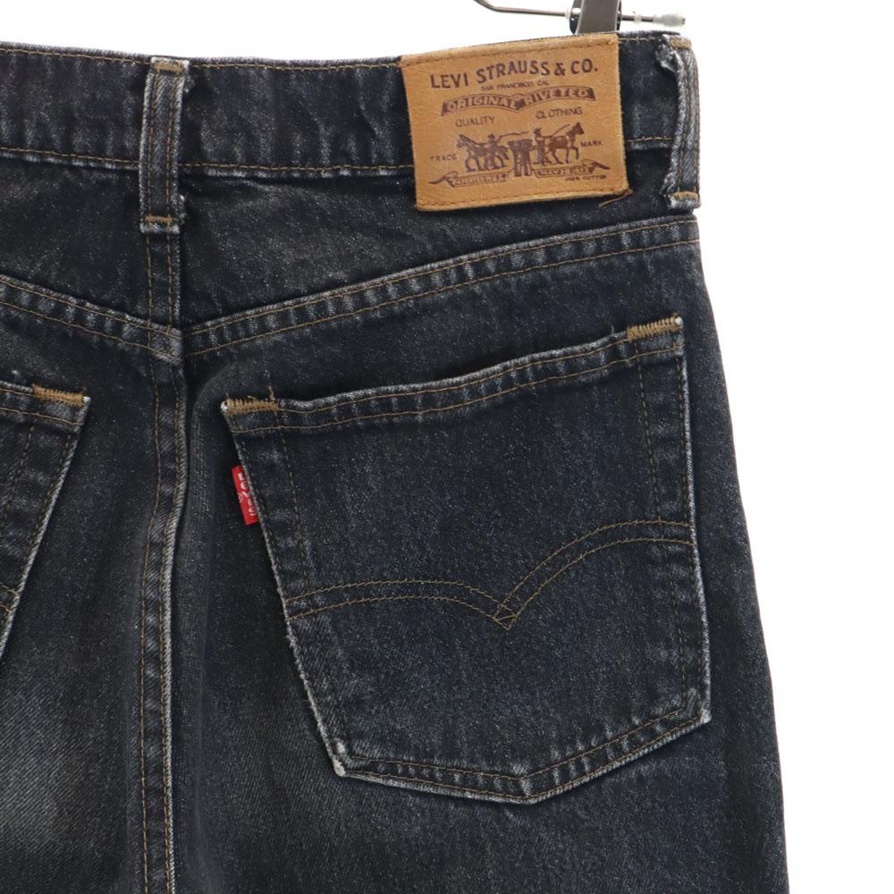 Levi's 80-е годы Сделано в Японии, окрашено в готовом виде, черные джинсы из денима W29 черные джинсы Мужские Б/У