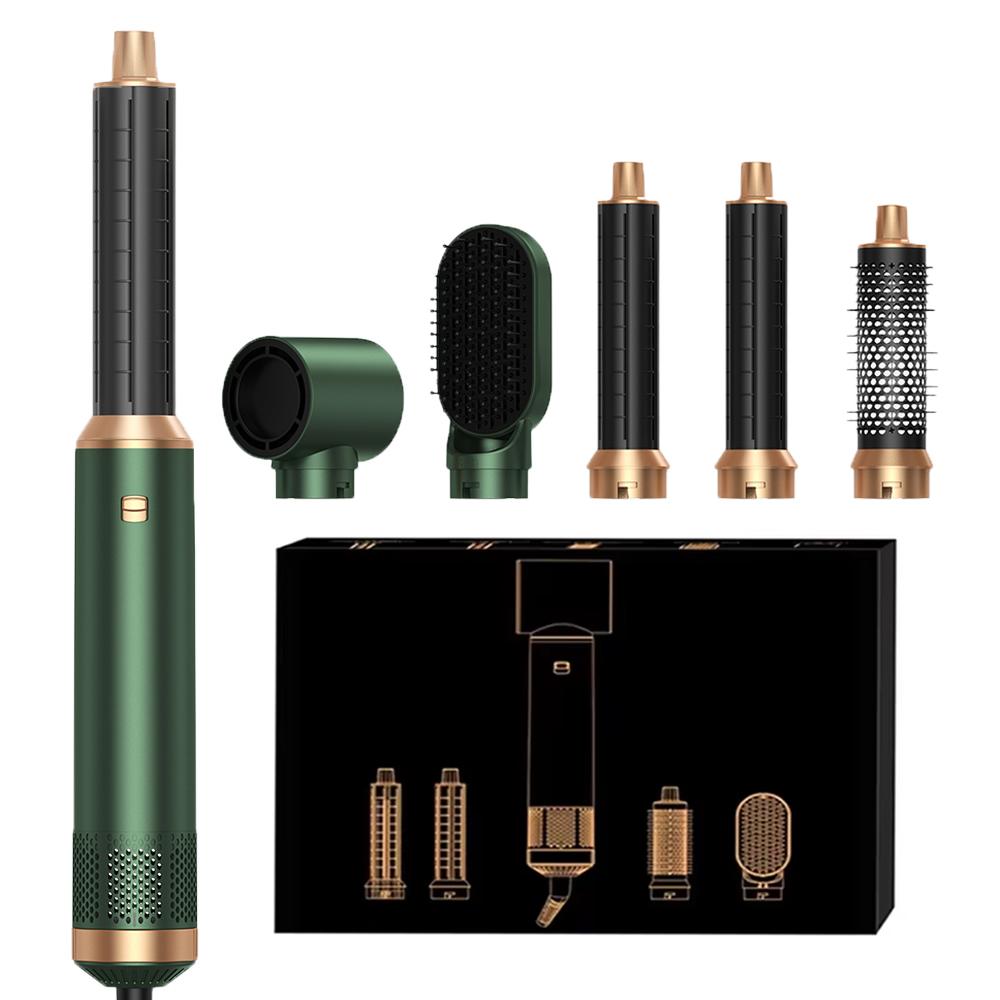 Professional Salon Electric Hair Dryer Kit with Blow Dryer Brush 5 in 1 Air Styler Hot Air Brush Salon & Hotel Use