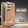 Роскошный магнитный кожаный чехол для Samsung Galaxy S26 Ultra S25 S24 S23 Ultra Ударопрочный с покрытием Бампер Складная подставка Чехол для телефона