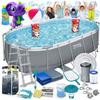 Каркасный садовый бассейн 427 x 250 x 100 см 18-в-1 Bestway 56620