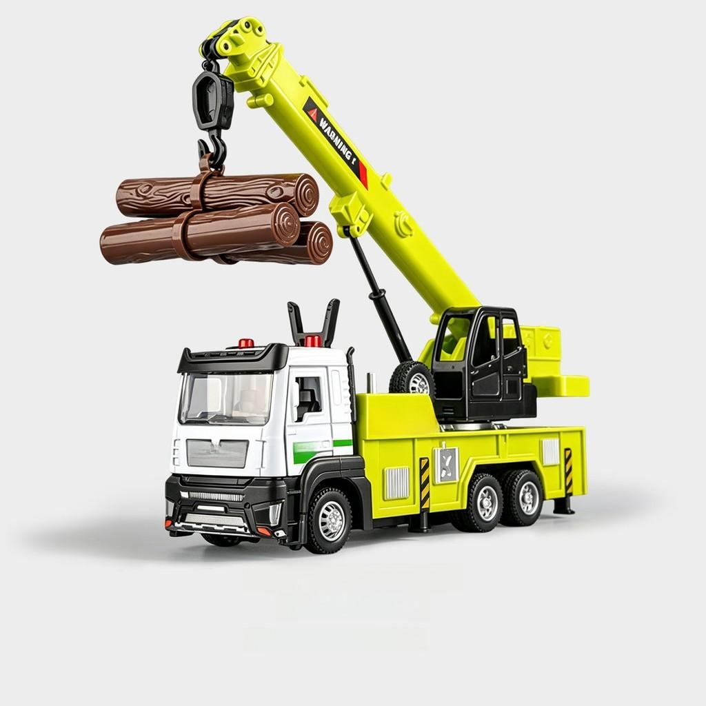 Plastic Water Truck Playset With Spray Function And Sound Effects For Children
