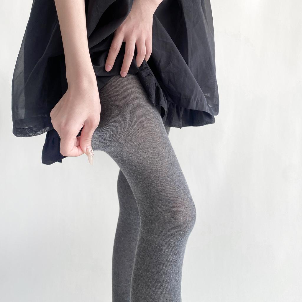 Tights Women Cotton Thin Breathable Thigh High Stockings Pantyhose Sexy Lingerie Hosiery Solid Color Tights Pantyhose Leggings