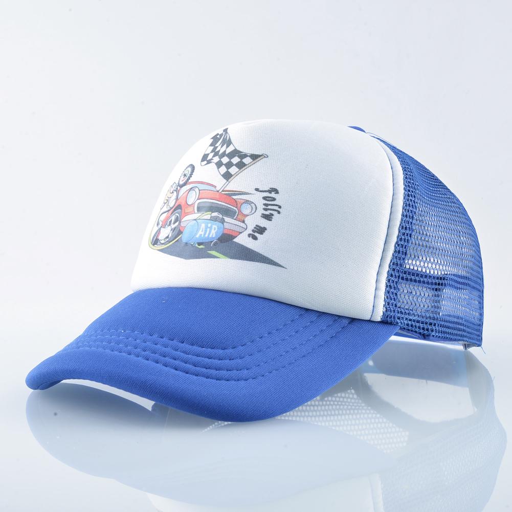 Summer Baseball Cap Kids Breathable Mesh Sun Visor Hat Children Snapback Baseball Hat For Boys Girls