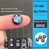 11mm Car Remote Key Fob Emblem Badge Radio button Sticker For BMW F10 E90 F20 E46 E60 E70 E39 E36 E87 X7 E92 E91 E28 X3 G11 X5 6 GR5