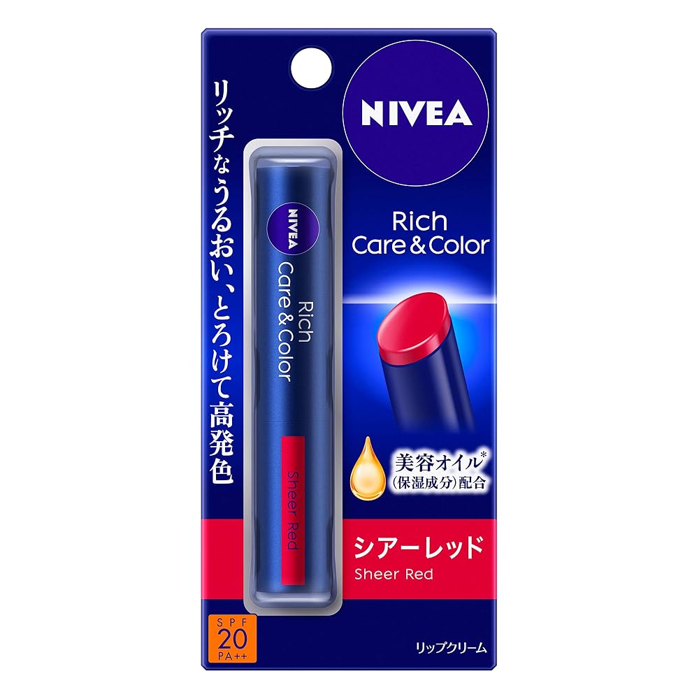 Nivea Rich Care & Color Lip Sheer Red 2 г
