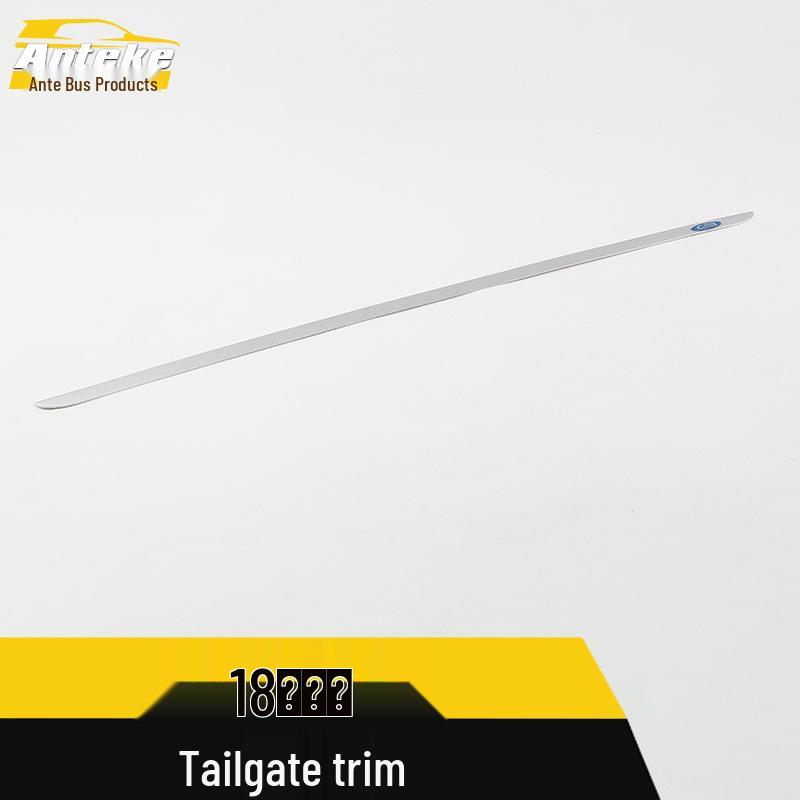 18 Ize Tailgate Trim: Car Body Trunk Anti-Scratch Decorative Strip