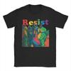 Only You Can Prevent Fascism Portland Frog Protest T Shirt for Men 100% Cotton Casual T-Shirts Short Sleeve Clothing Graphic