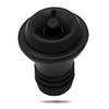 Vacuum Suction Bottle Stopper Wine Stopper Bar Accessories Air Lock Aerator Rubber Black Bottle Stopper Wine Fresh Saver Sealing