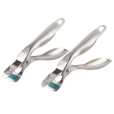 2 шт. нержавеющая сталь антиожоговый зажим для тарелок щипцы для мисок держатель для тарелок кухонные щипцы