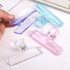 Transparent File Clamps Holder Colorful Paper Clamp Organizer High Quality Planner Clip
