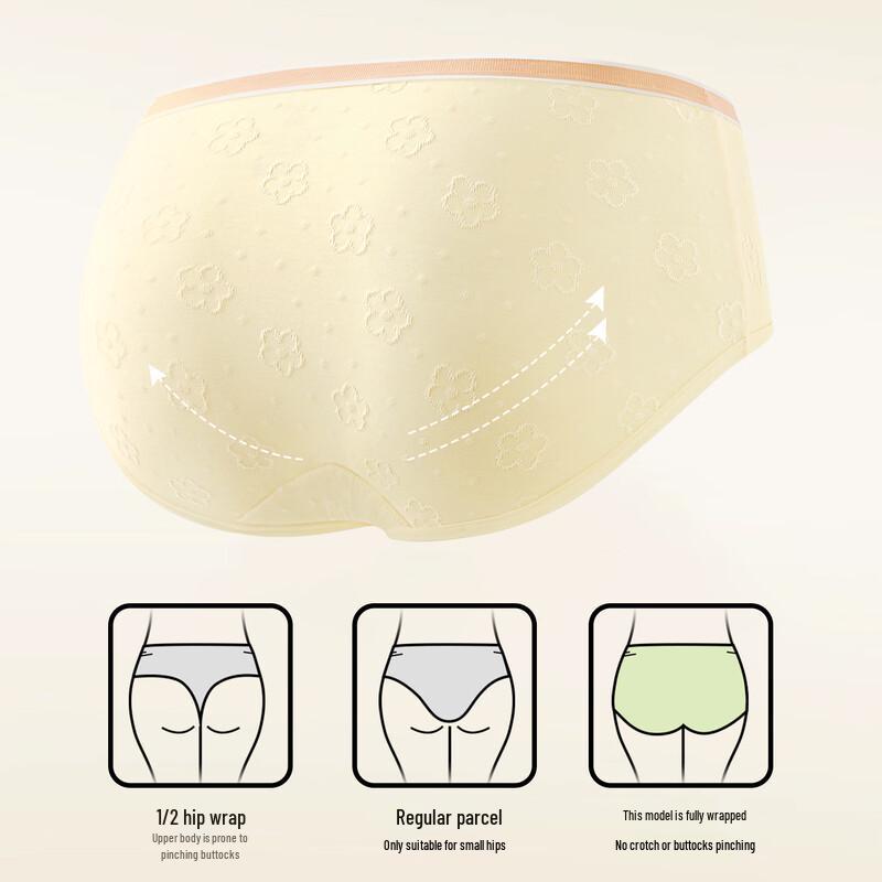 SecretWorld Хлопковые антибактериальные трусы-слипы средней посадки класса А