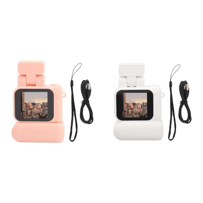 Portable 1080P Video Recorder Camera 90° Flipflash 480mAh Rechargeable For Outdoor Cycling Sports and Vlog Camera