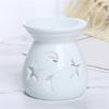 Beautifully Craft Ceramic Incenses Holder Featurings Star And Moon Essential Oil Burners Perfect For Meditations