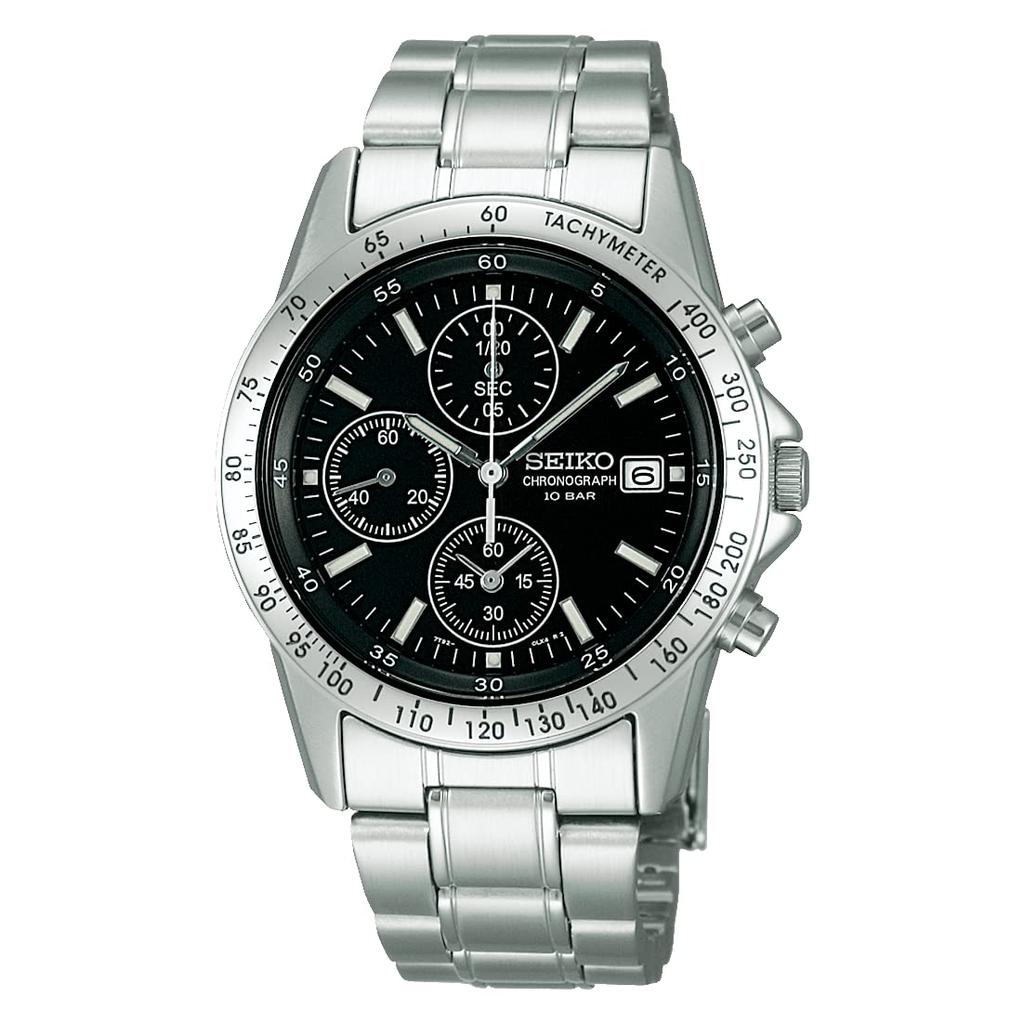 Часы Seiko Selection Quartz Chronograph Watch SBTQ041 Silver [Seiko Watch] Мужские
