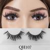 Russian Strip Lashes Winged Style Full Strip Eyelashes D Curl Faux Mink Lashes Cruelty Free Lash Vendor