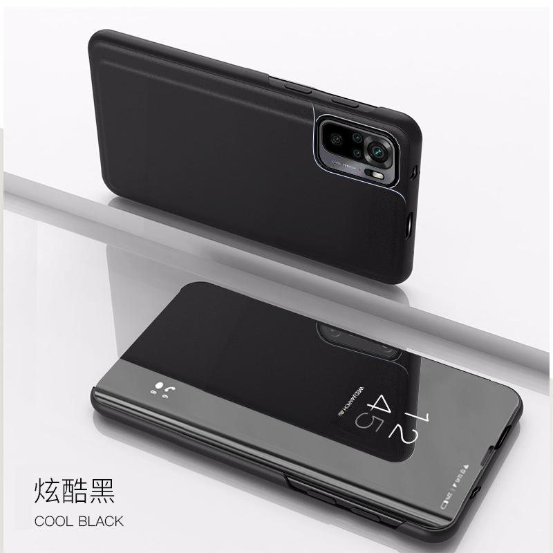 Чехол для Xiaomi Poco M5S, умный зеркальный магнитный раскладной чехол для телефона Poko Pocco Poxo Little M5S M 5S 5 S PocoM5S 4G, задняя крышка