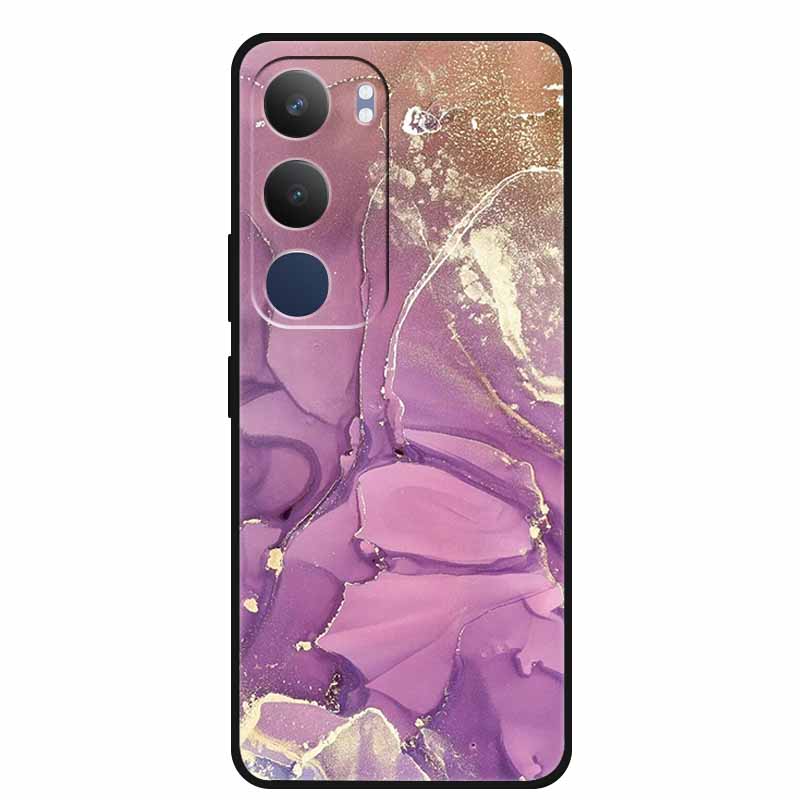 Для Vivo Y19s Pro 4G Чехол Роскошный Градиентный Цвет Мраморный Рисунок Мягкий Силиконовый Чехол для Телефона для Vivo Y19s Y 19s Pro 4G 6.68" Fundas
