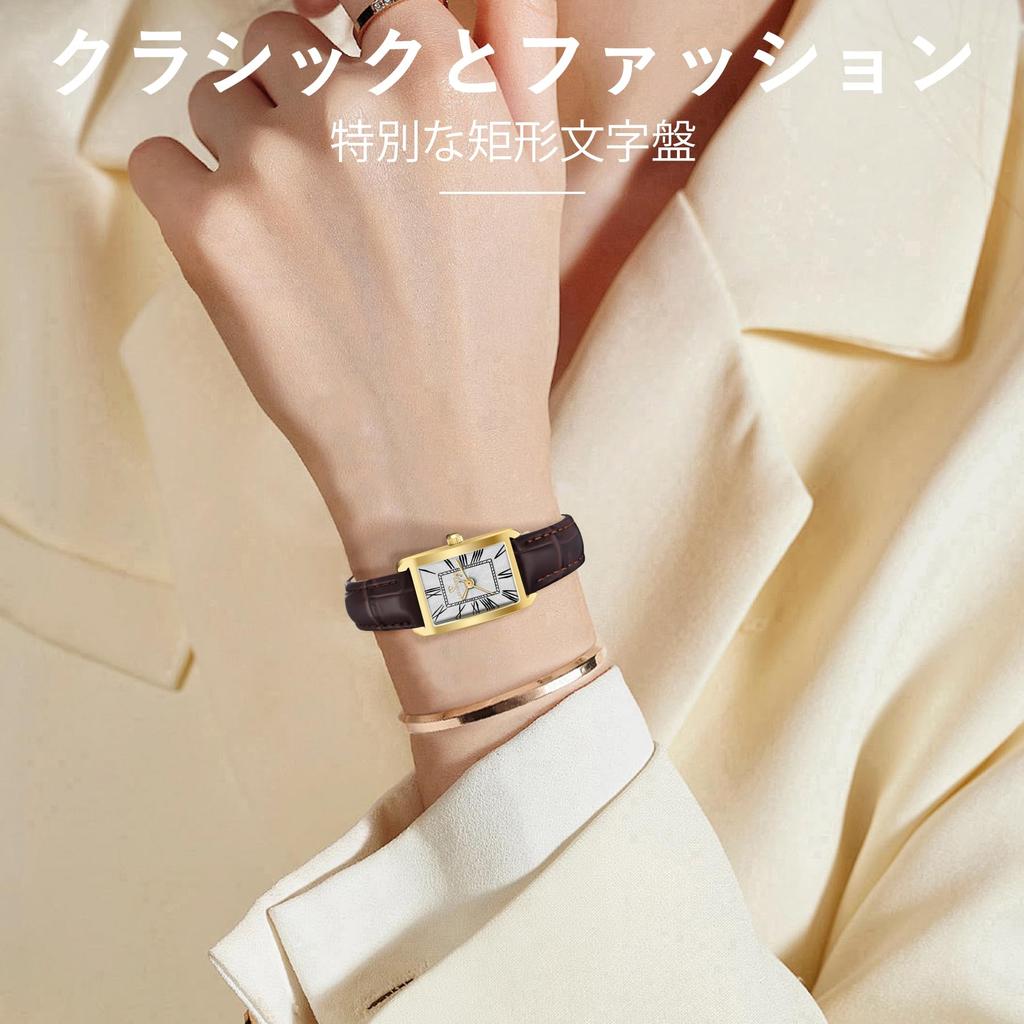 Аналоговые кварцевые кожаные водонепроницаемые квадратные часы для ежедневного подарка, женские часы, дисплей, ремешок, тонкие, стильные, часы, простые, женские,