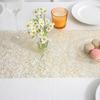 Bronzing Glitter Table Runner Rectangle Table Cloths Runner Metallic Table Runner  Party Decoration
