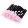 500PCS  High Quality Soft Separating Eyelashes Eyelash Brush Mascara Wand Factory Price