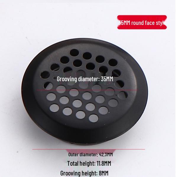 Сетка вентиляционная из нержавеющей стали для шкафов и гардеробов