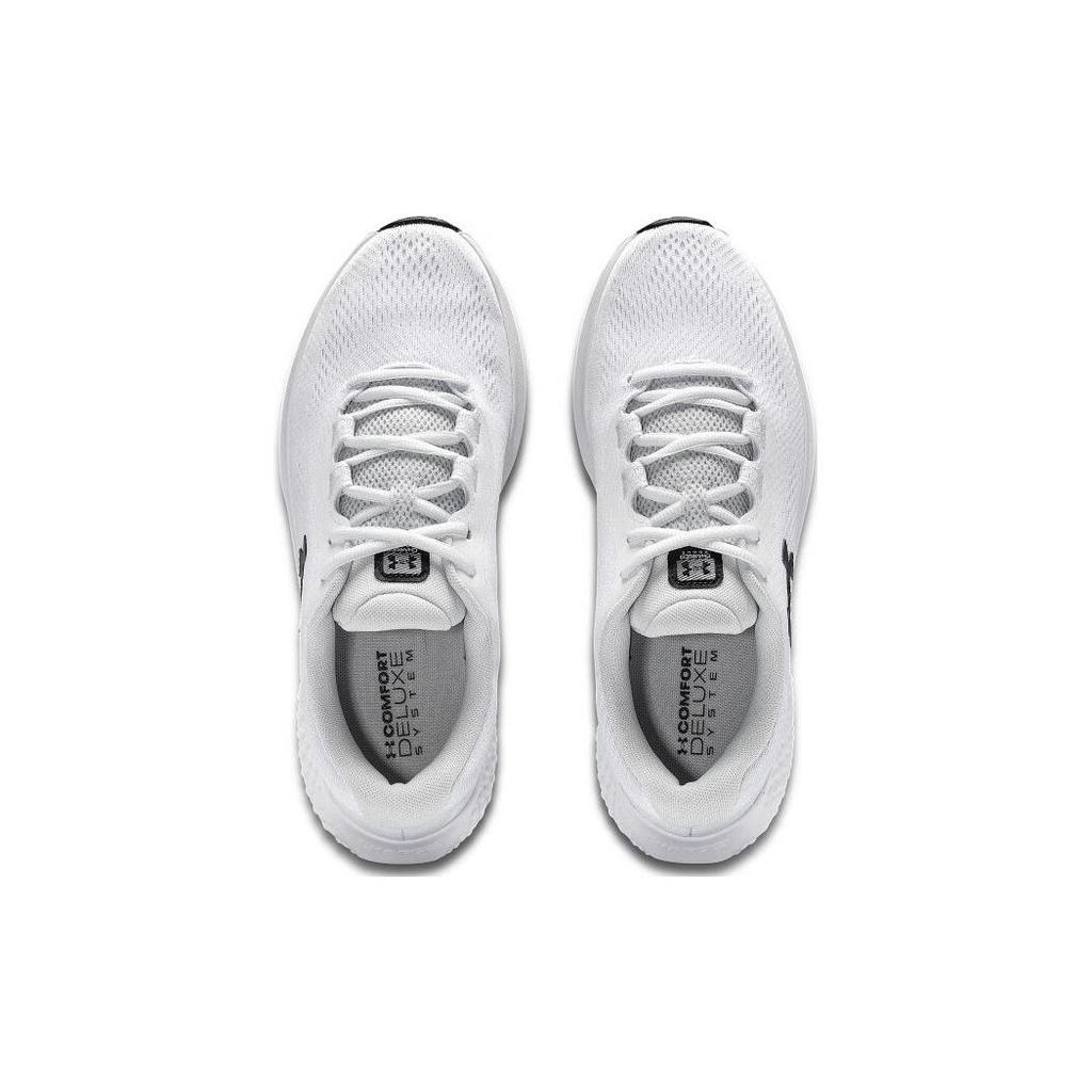 Under Armour Кроссовки Charged Rogue 4 Белые Черные Мужские 3026998-101