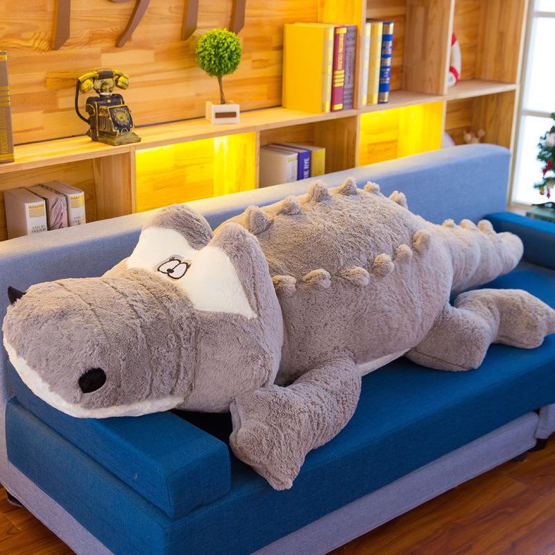 Крокодиловая плюшевая игрушка, мультяшная подушка для сна, креативная кукла, подарок на день Святого Валентина для девочек