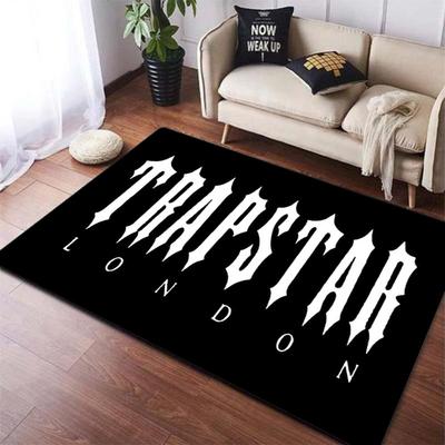 Коврик TRAPSTAR Shield Badge Chain Design, нескользящий, для прихожей, дома, прочный, в стиле урбан, для улицы.