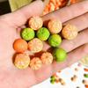 Смола Веселая Симуляция Прекрасный Оранжевый Фрукты Шарм DIY Украшения Заколка Ручная Работа Аксессуары Бусины Смола Материал