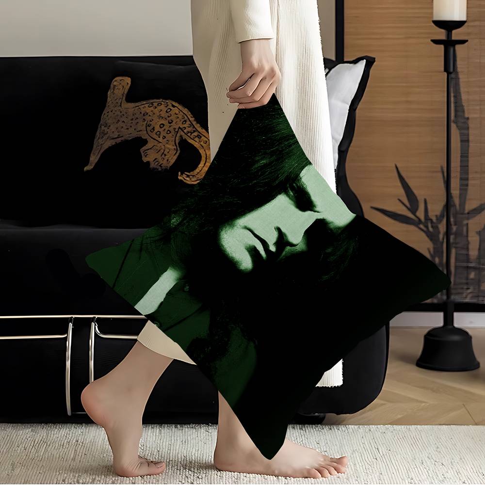 Rock Band TType O NNegativeS Pillow Covers Cartoon Sofa Decorative Home Doublesided Printing Short Plush Cute Cushion Cover