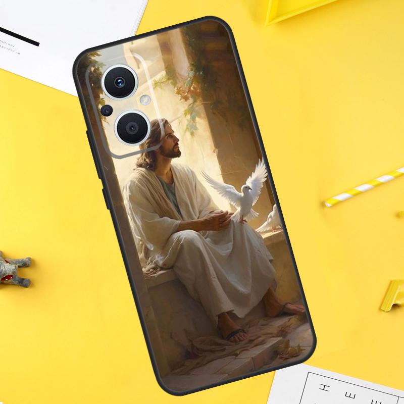 Христианский Иисус Чехол Для OPPO Find X5 X6 Pro X2 Lite X3 Neo OPPO Reno 8T 10 5Z 2Z 4Z 4 5 6 7 8 Lite Чехол