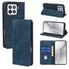 For Xiaomi 15 Case Strong Magnetic Leather Wallet Phone Cover with Striped Texture