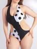 Plus size swimsuit XL slimming suit cutout sexy bikini Plus size swimsuit XL slimming suit cutout sexy bikini