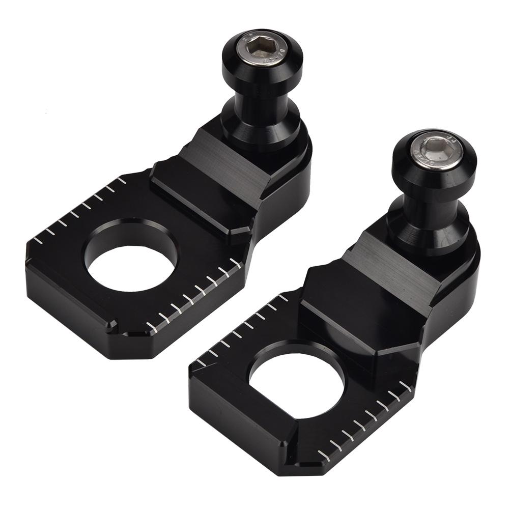 For Suzuki GSXR600 GSXR750 2000-2009 Rear Axle Block Sliders Chain Adjuster Tensioner GSXR1000 2001-2018 HAYABUSA 2008-2019