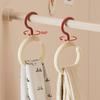 Круглое кольцо-вешалка для одежды, крючок для хранения одежды, многоцелевая круглая вешалка для шарфов и галстуков, дом