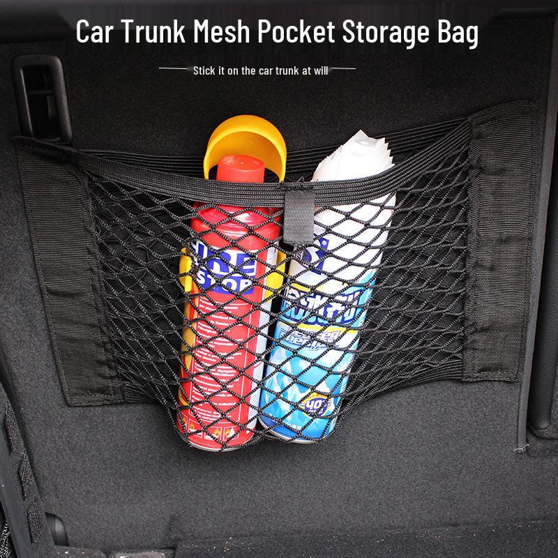 Car Seat Back Trunk Mesh Storage Organizer