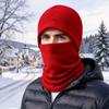 Зимний бафф для шеи и регулируемый ветрозащитный велосипедный комплект с защитой ушей и лица для езды на открытом воздухе