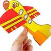 4PCS Blank Wood Aircraft Assemble Plane Toy Balsa Airplanes Assemble Airplane Toys Airplane Model Kids Airplane Toys
