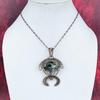 Seraphinite pendant copper wire wrapped tortoise jewelry genuine gemstone pendant handmade jewelry copper wire wrap pendant gifts for mother