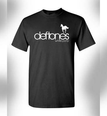 Футболка Def Tones White Pony Легендарная Метал Рок Группа Ohms Diamond Eyes Gore