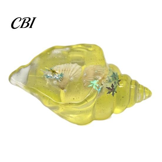 Relaxation Desk Toys Clear Conch Stress Relief Toy, Sea Snail Squeezable Fidget Kids Toy Stretchy Sensory for Anxiety & Hand Exercise Calming
