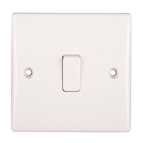 Dencon 2-позиционный переключатель Slimline 10A для BS3676