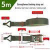 Heavy-Duty 5-Meter Cargo Tie-Down Strap with Ratchet