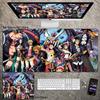 Высокое Разрешение ONE PIECE Кожаный Коврик для Мыши Луффи Коврик для Компьютерного Стола Нескользящий Водонепроницаемый Коврик для Мыши Увеличенный Анимация для Мальчиков Киберспорт Игра Коврик для Клавиатуры