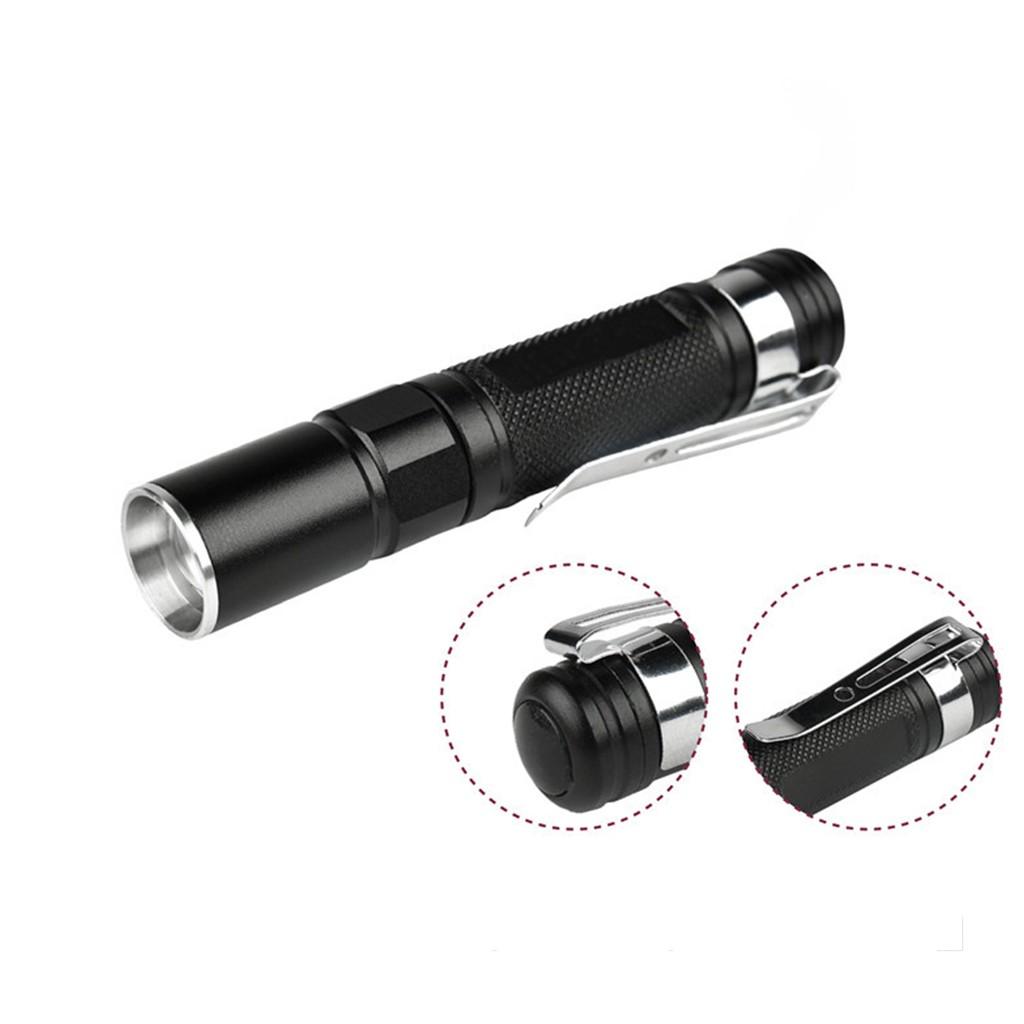 Portable Mini Penlight LED Flashlight Torch Zoom Light Camping
