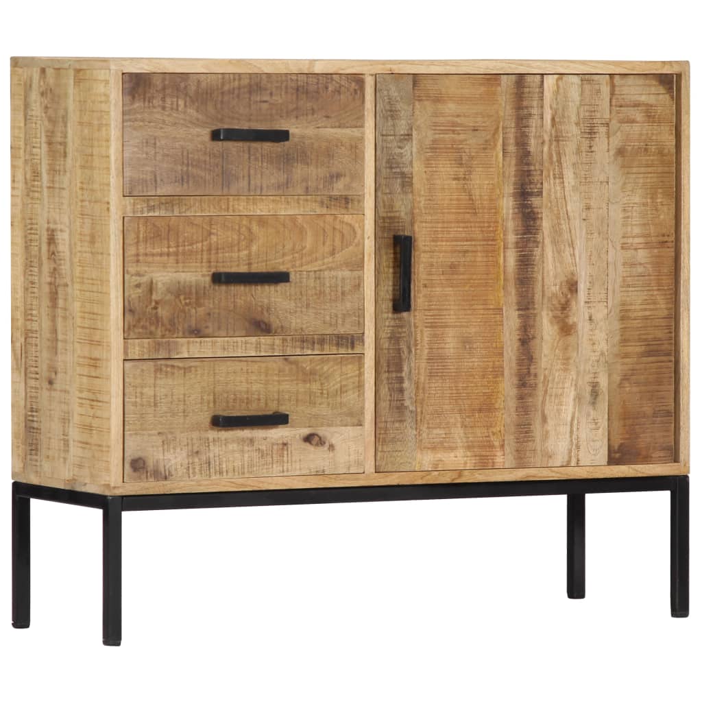 Vidaxl Komoda, 88 X 30 X 71 Cm, Lite Drewno Mango