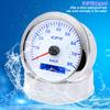 HD 85mm GPS Speedometer 0-80Km/H Speed Odometer Gauge 7 Colors Backlight for Marine Boat Car Truck 85mm Diam Holder(Option)